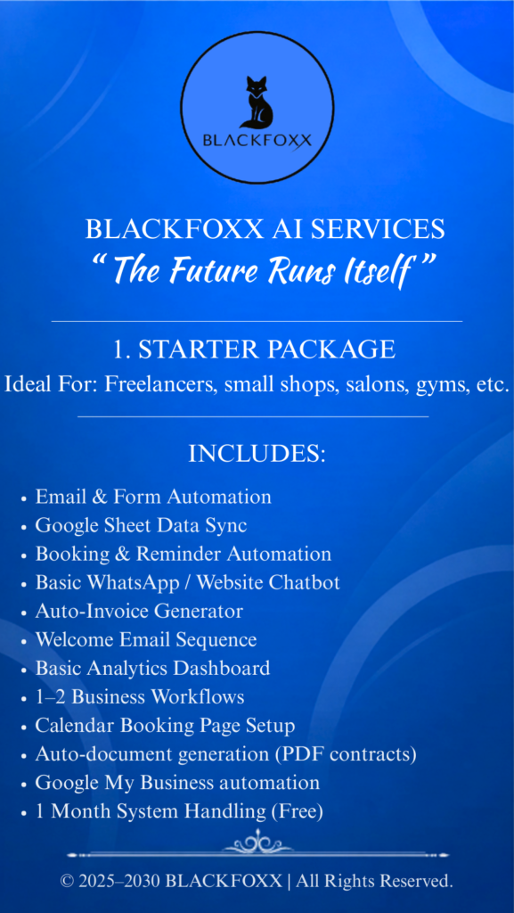 Services starter pack (web)